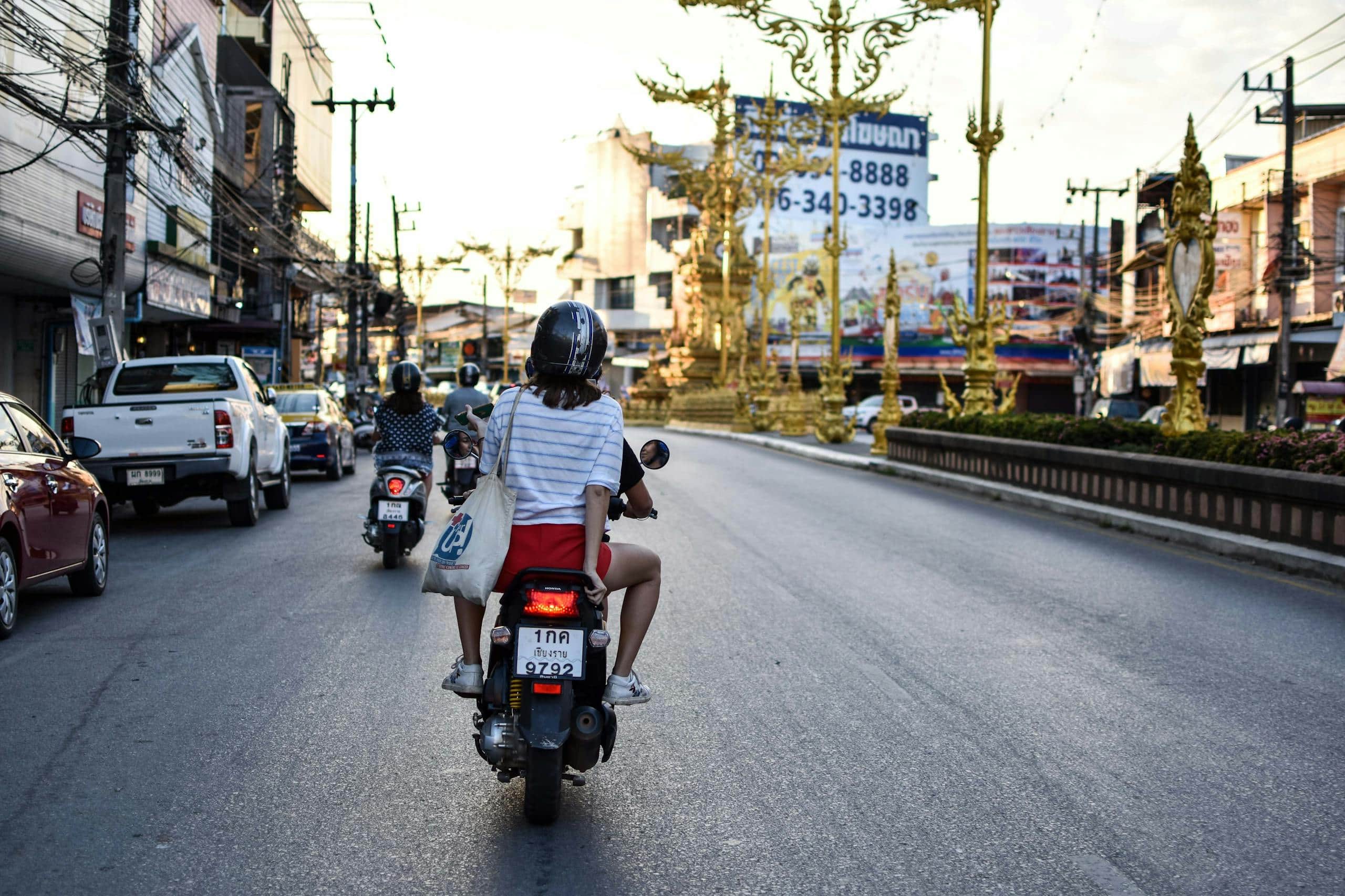 People Riding on Motorcycles